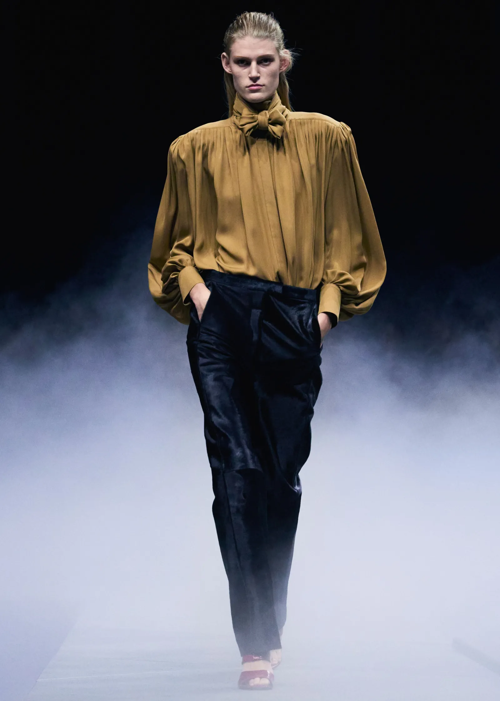 Khaite Shirts & Tops-Vali Top in Golden Ochre