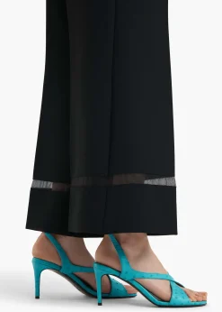 Khaite Pants-Wallace Pant in Black