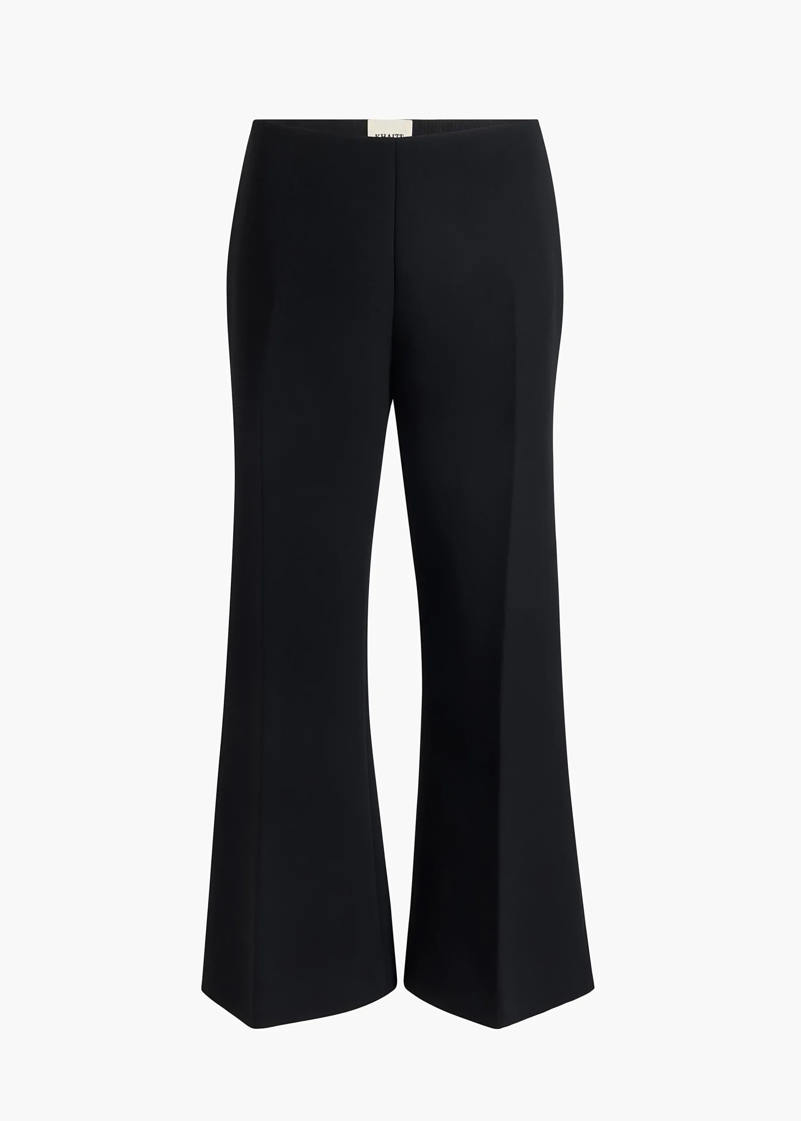 Khaite Pants-Walter Pant in Black Crepe