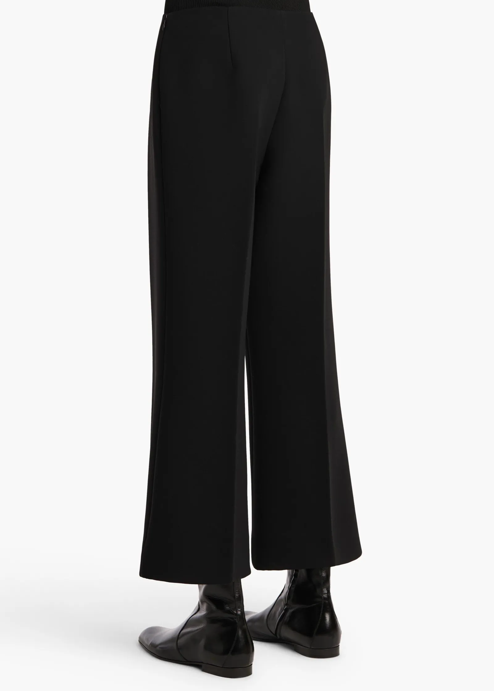 Khaite Pants-Walter Pant in Black Crepe