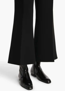 Khaite Pants-Walter Pant in Black Crepe