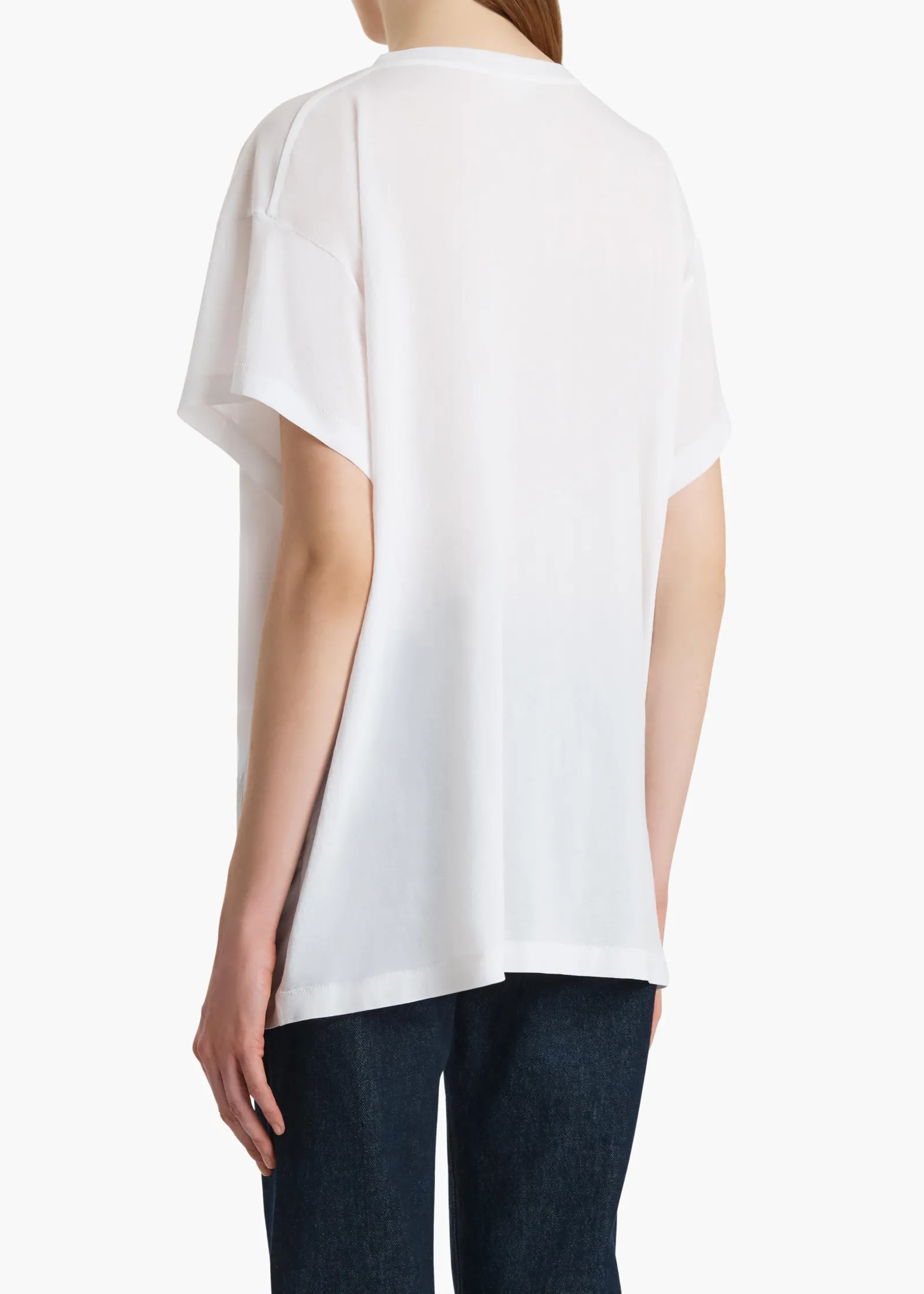 Khaite T-Shirts & Tanks-Wanda T-Shirt in White