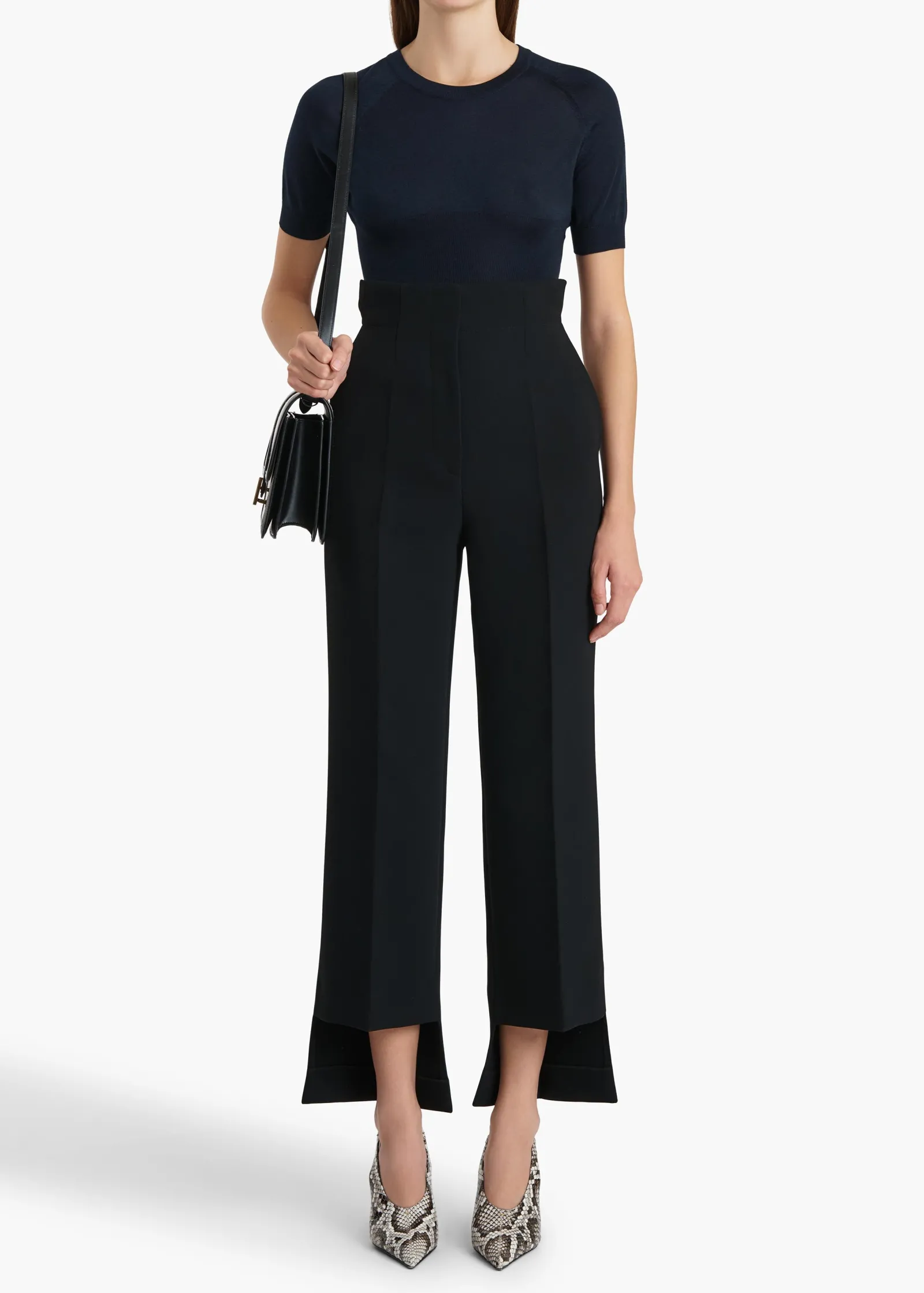 Khaite Knitwear|Shirts & Tops-Whim Top in Midnight