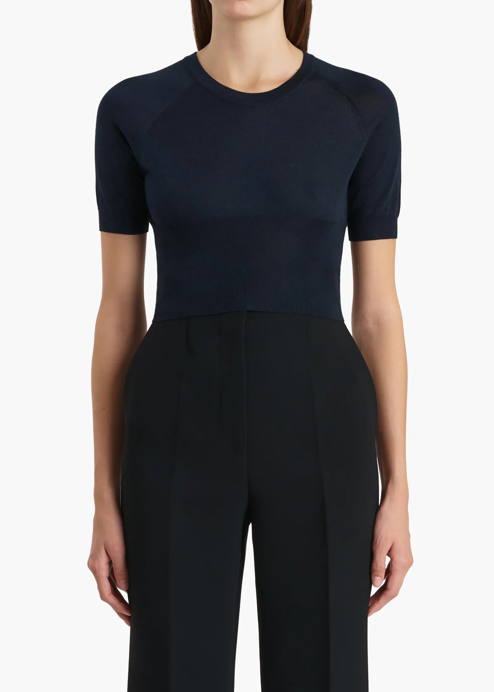 Khaite Knitwear|Shirts & Tops-Whim Top in Midnight