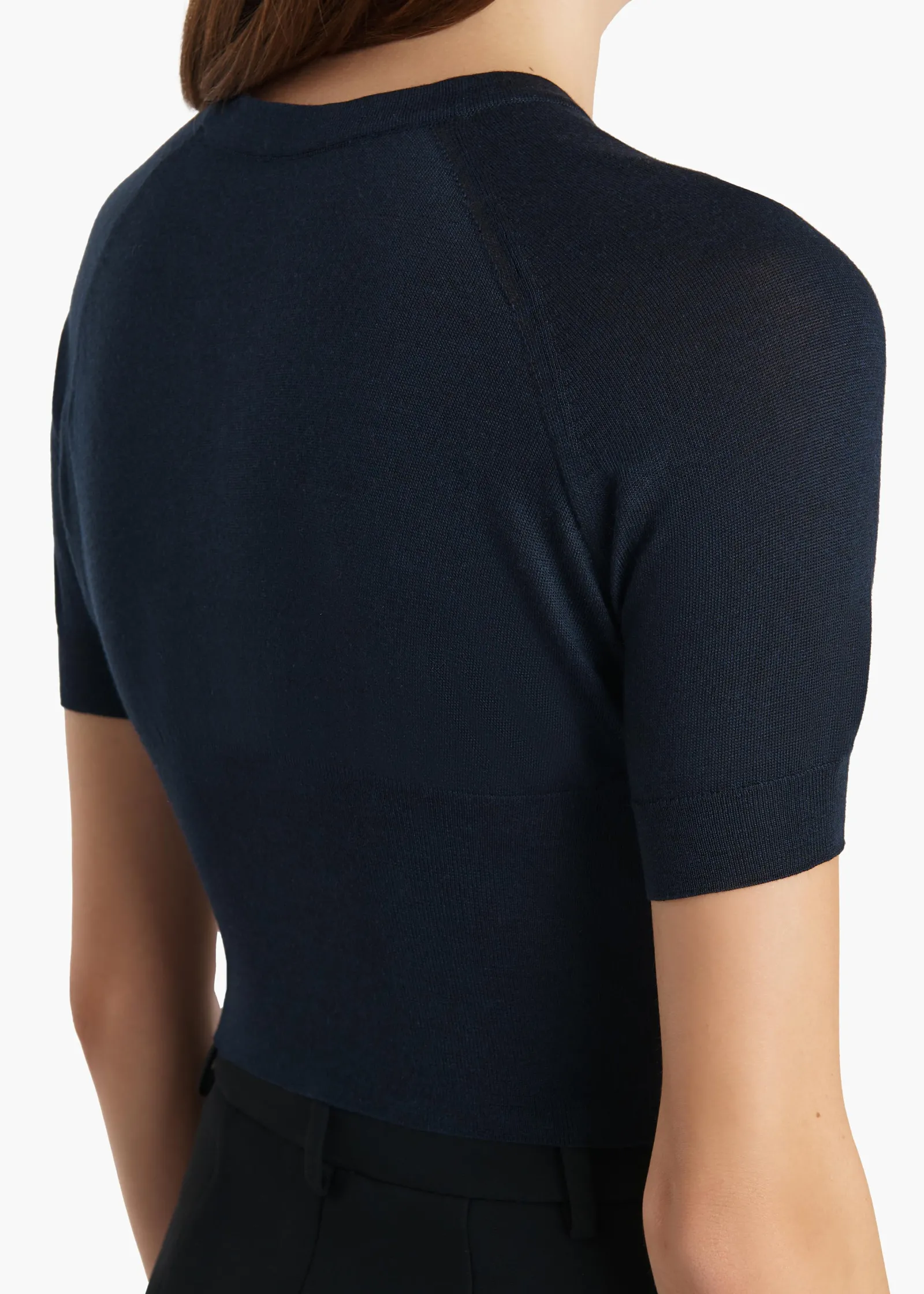 Khaite Knitwear|Shirts & Tops-Whim Top in Midnight