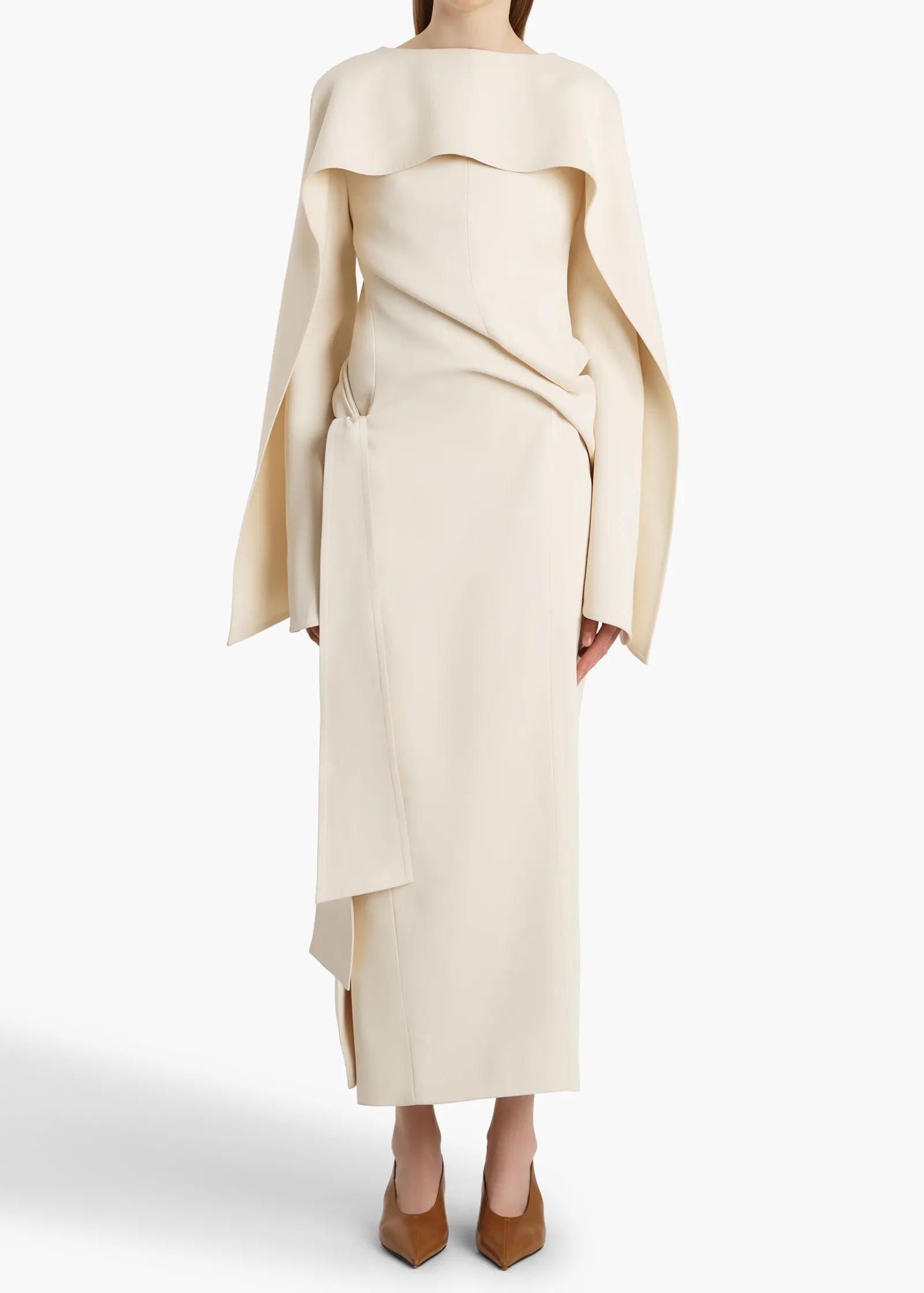 Khaite Dresses-Yon Dress in Cream