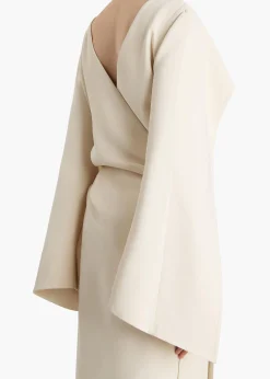Khaite Dresses-Yon Dress in Cream